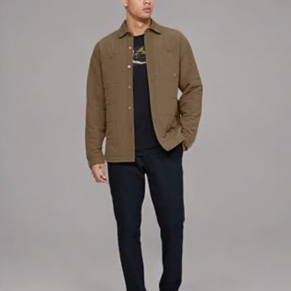 Under Armour Men's ColdGear Latitude Shacket Coyote Brown Size Medium - Picture 2 of 9
